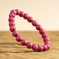 🎁 Huarui Furen Herbal Bead Bracelet – Pink Blossom | Hand-Strung (100% off)