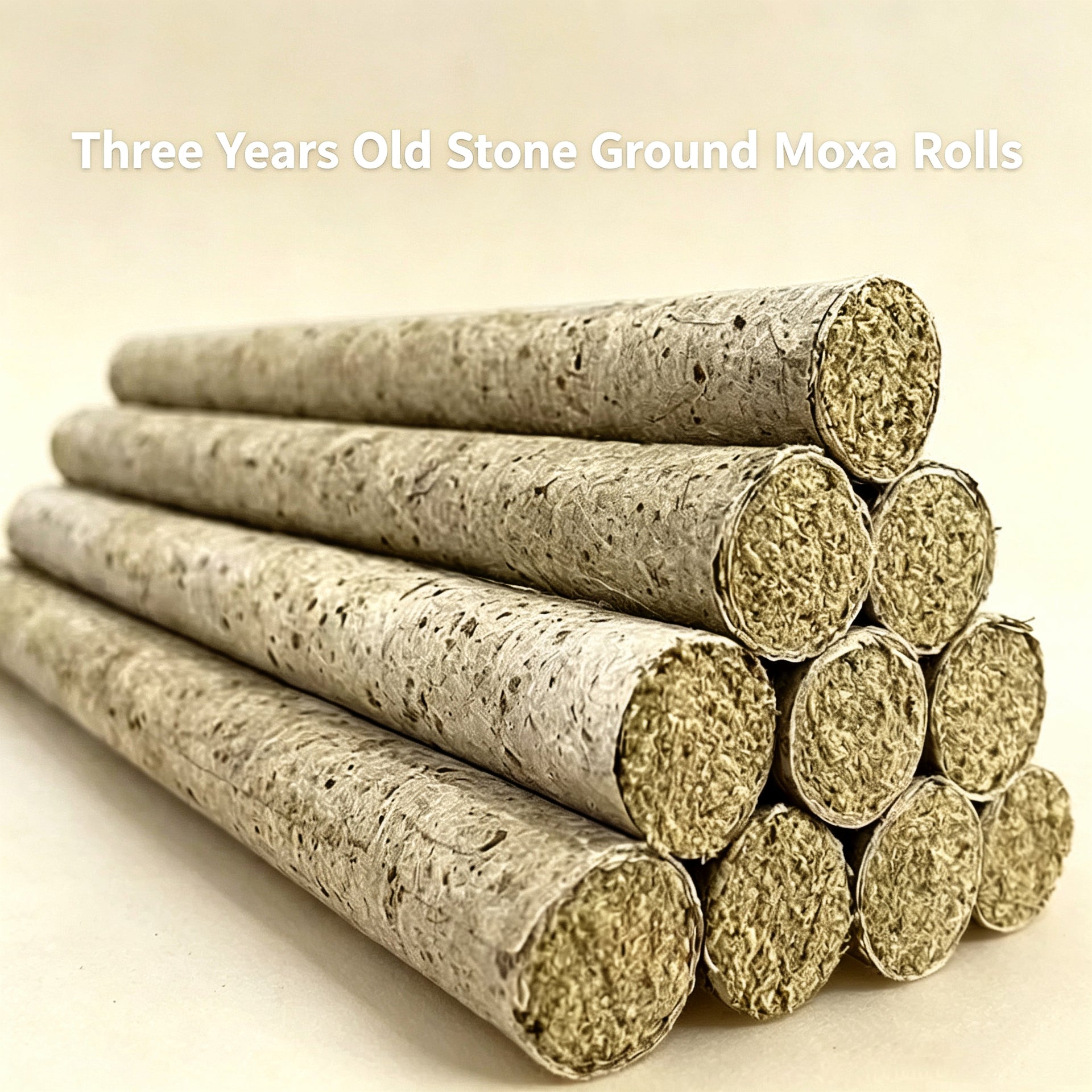3-Year Aged Qichun Moxa Sticks – Hand-Rolled