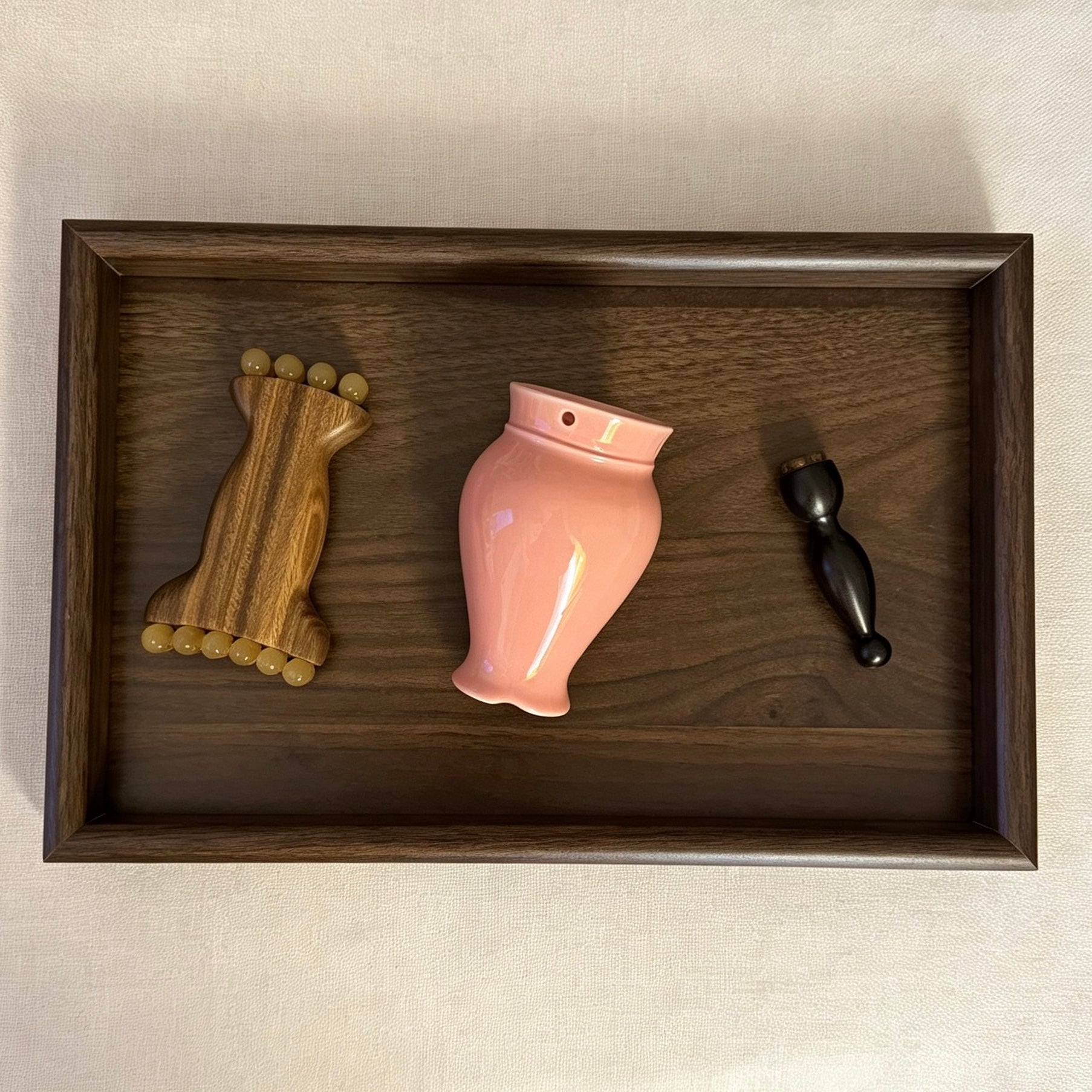 San Fu Facial Ritual Bundle — Moxa + GuaSha + Eye Wand