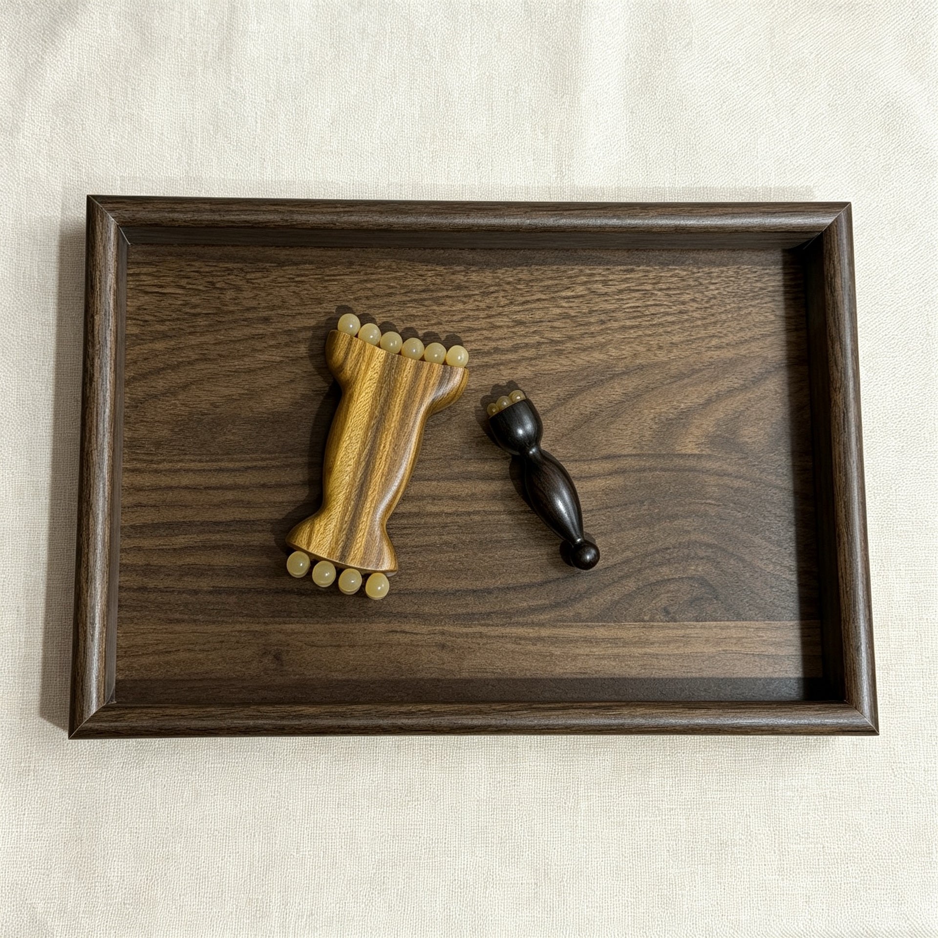 Face Ritual Set – Gua Sha Comb + Eye Wand