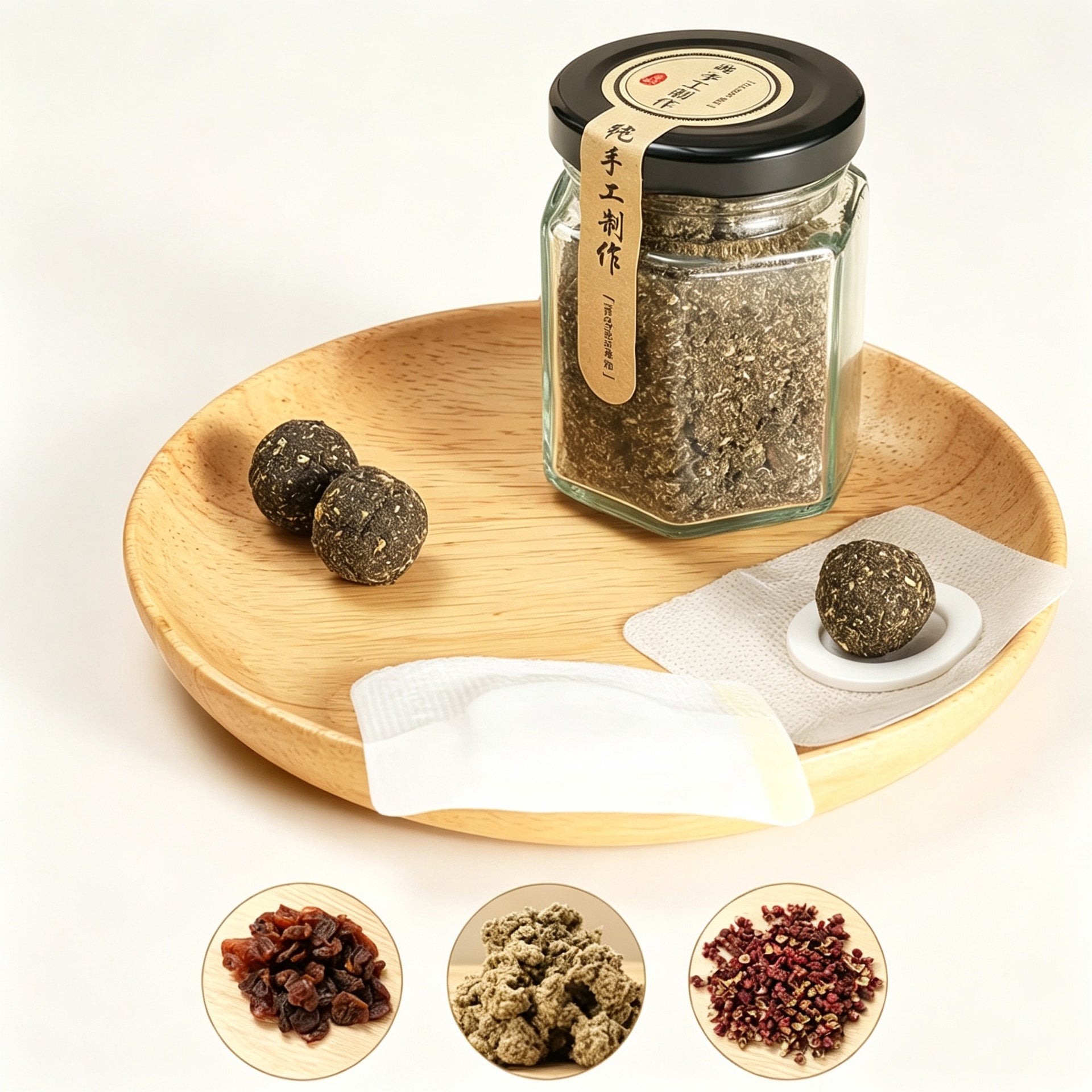 Pure Handcrafted Qi Ai Navel Patch — Nan Huai Jin Formula. Warm Your Center. Your Face Will Show It.
