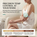 Bamboo Moxa Box with Adjustable Heat & Strap — Includes 8 Moxa Cones