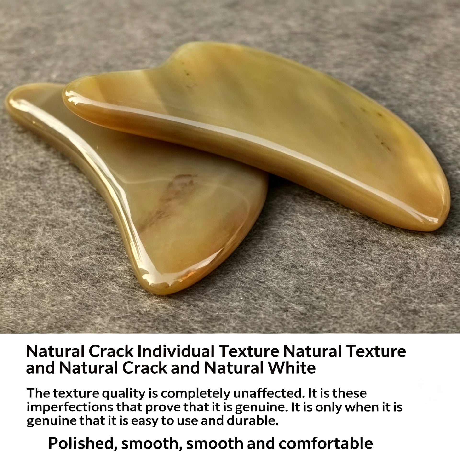 Natural Horn GuaSha Set – with Essential Oil